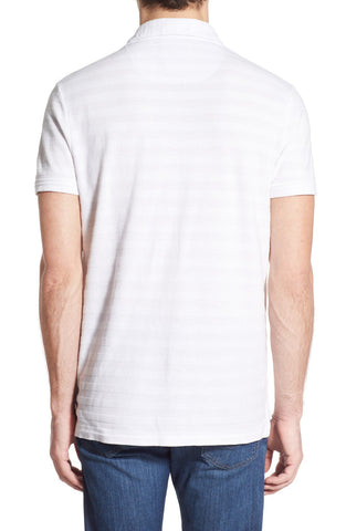 'Silverton' Stripe Polo