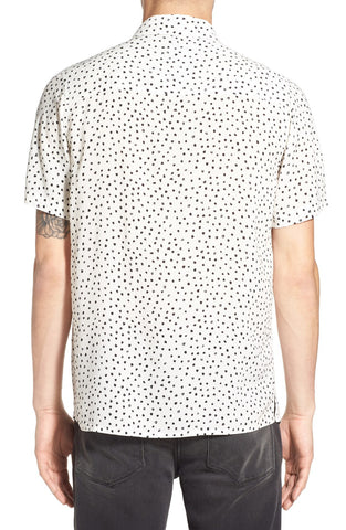 Short Sleeve Print Woven Shirt