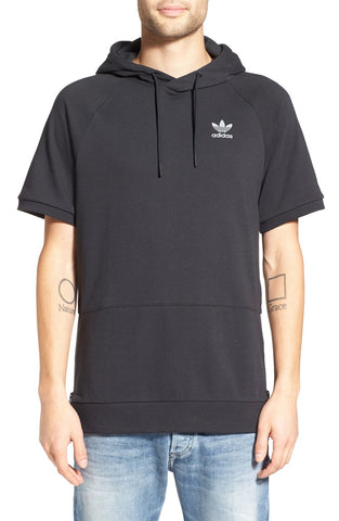 'Sport Luxe' Short Sleeve Hoodie