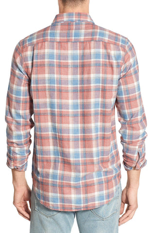 Herringbone Plaid Shirt