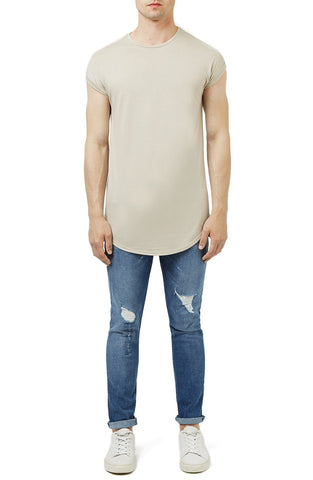 Ripped Stretch Skinny Fit Jeans