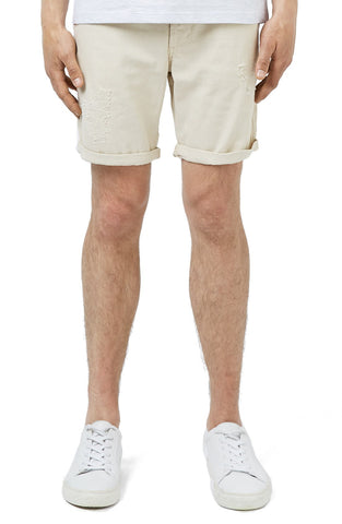Topman - Skinny Fit Twill Chino Shorts - shop on Greybox