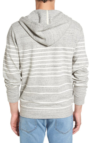 Stripe Zip Hoodie