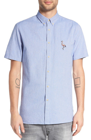 'Excursion' Extra Trim Fit Short Sleeve Woven Shirt
