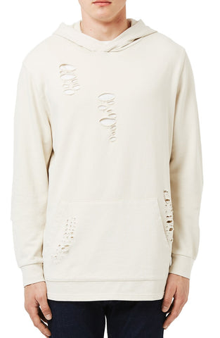 Distressed Oversize Hoodie