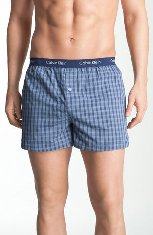 Calvin Klein - 'Matrix' Slim Fit Woven Boxers (Online Only) - shop on Greybox