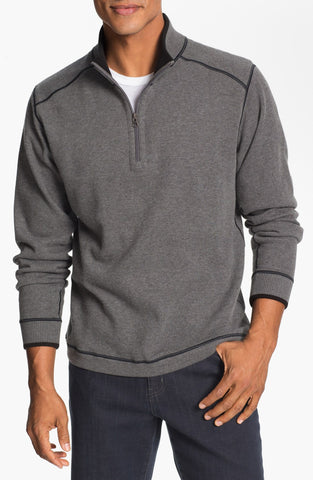 Regular Fit Quarter Zip Sweater (Regular & Big)
