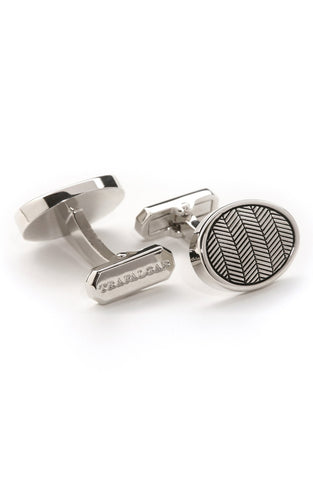 Herringbone Cuff Links