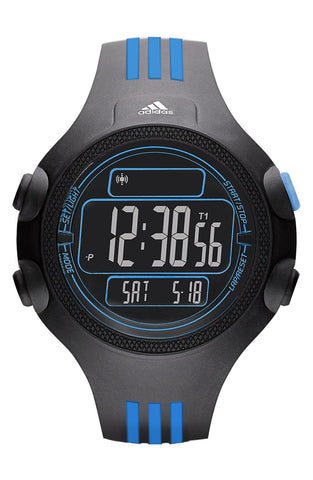adidas Performance - 'Questra XL' Rubber Strap Watch, 53mm - shop on Greybox