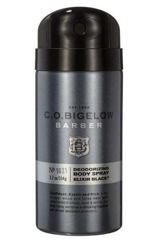 C.O. BIGELOW - 'Barber - Elixir Black' Body Spray - shop on Greybox