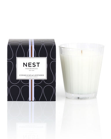 Nest Fragrances - Cedar Leaf & Lavender Classic Candle, 8.1 oz. - shop on Greybox