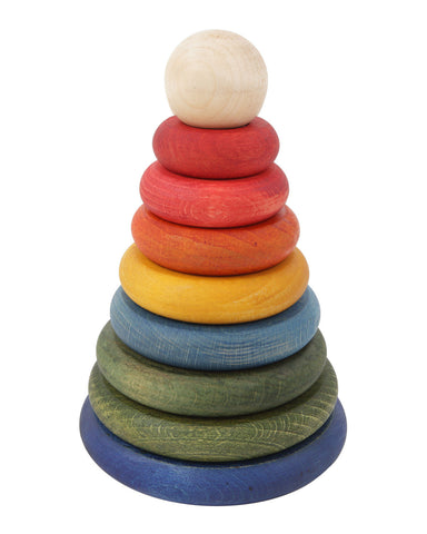 Wooden Story - Wooden Rainbow Stacker - shop on Greybox